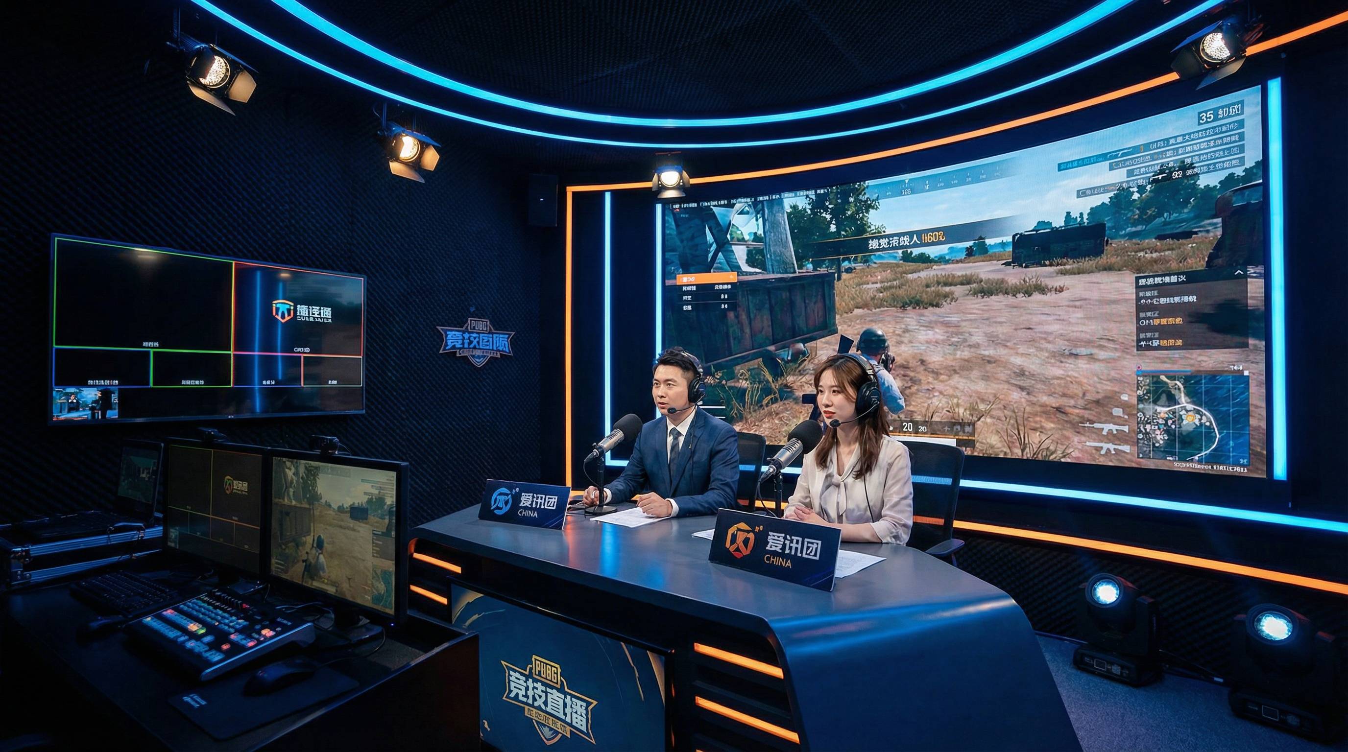 网红主播游戏解说视频