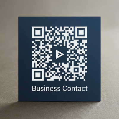 网红主播商务合作二维码